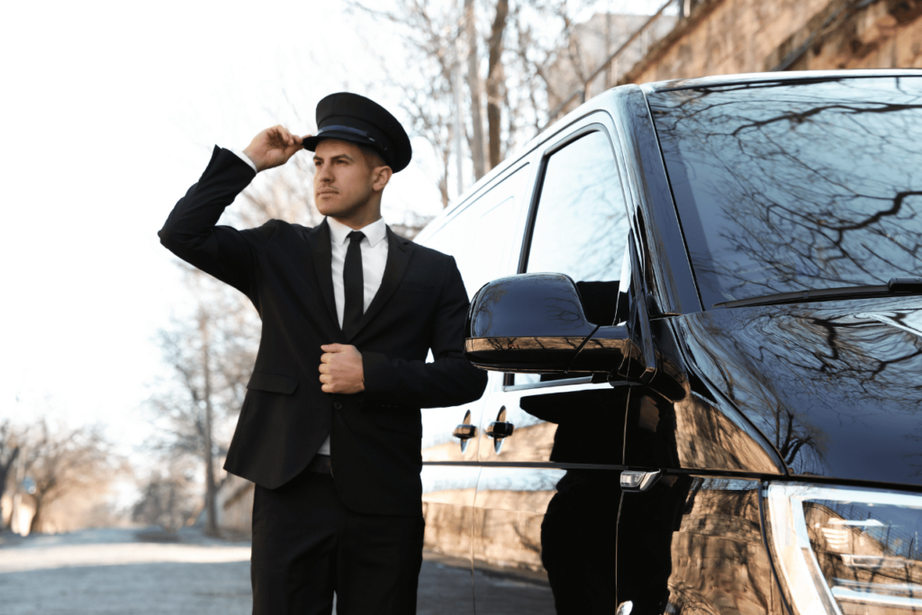 A Chauffeur from Top-Rated Black Car Service in Los Angeles
